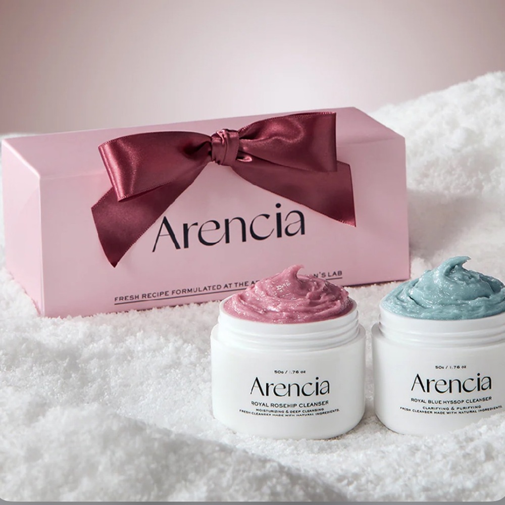 NEW Arencia Rice Mochi Cleanser Gift Set
